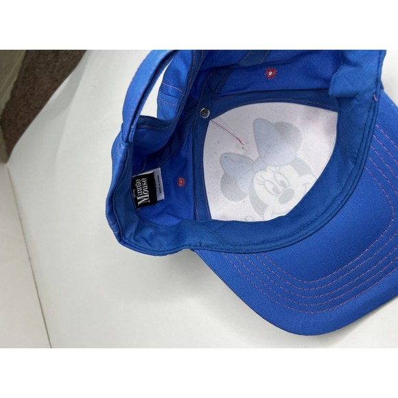 Disney Minnie Mouse Hat  Adjustable Cap Target Bullseye 2022 New Without Tag - Picture 2 of 3